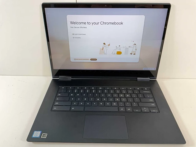 Lenovo yoga c630 15.6”, core(tm) i7 8th gen, 16 gb ram, 128 gb ssd chromebook - afbeelding 1 van  7