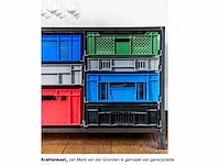 Lensvelt 5 colums “mark van der gronden” crate cabinet - afbeelding 3 van  7