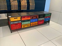 Lensvelt 5 colums “mark van der gronden” crate cabinet - afbeelding 4 van  7