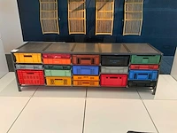 Lensvelt 5 colums “mark van der gronden” crate cabinet - afbeelding 5 van  7