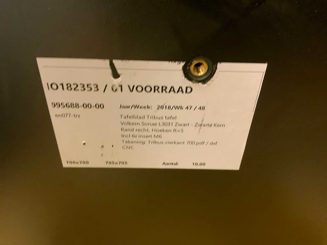 Lensvelt tafel (3x) - afbeelding 4 van  4