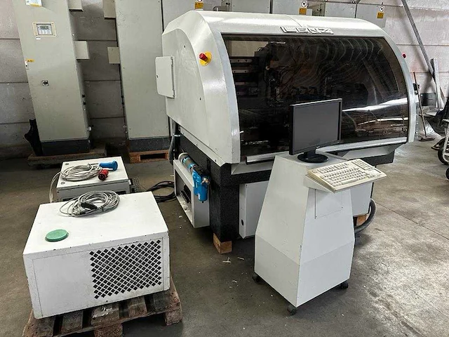 Lenz - 2001 - dlg 550 -2al - elektronica cnc-boormachine - afbeelding 2 van  9