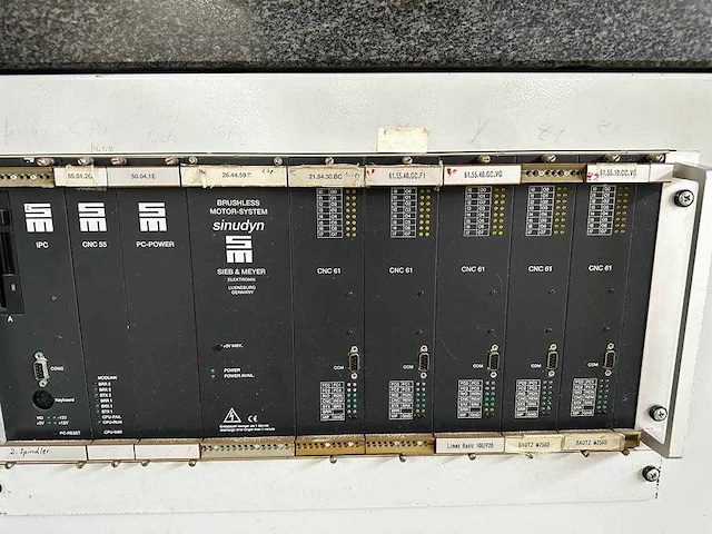 Lenz - 2001 - dlg 550 -2al - elektronica cnc-boormachine - afbeelding 5 van  9