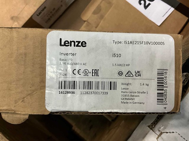 Lenze kw frequentieregelaar - afbeelding 3 van  3