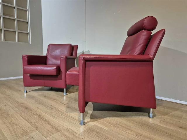 Leolux - paian - fauteuils (2x) - afbeelding 9 van  13