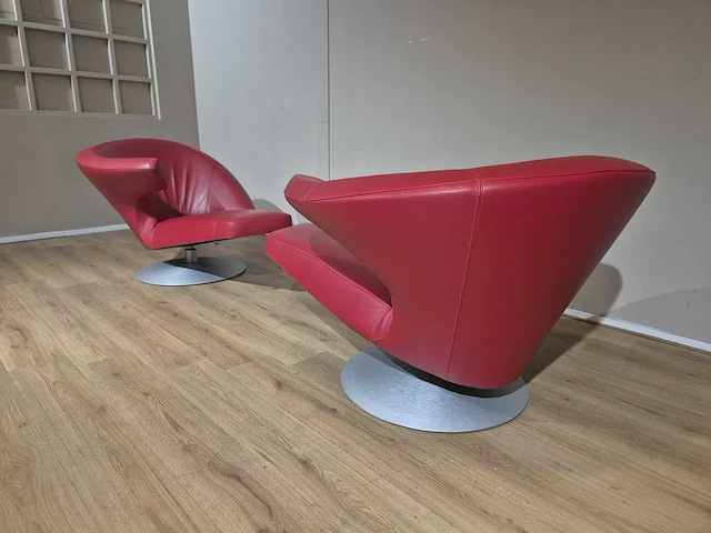 Leolux - parabolica - relaxfauteuils (2x) - afbeelding 11 van  21