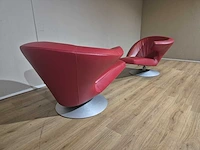 Leolux - parabolica - relaxfauteuils (2x) - afbeelding 12 van  21