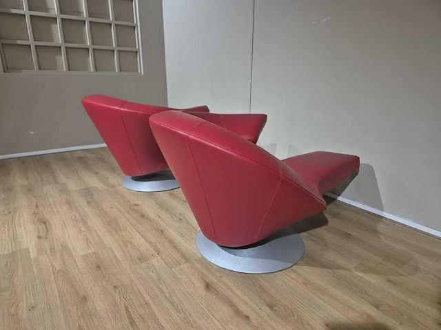 Leolux - parabolica - relaxfauteuils (2x) - afbeelding 9 van  21