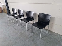 Leolux eetkamerstoel (4x) - afbeelding 3 van  7