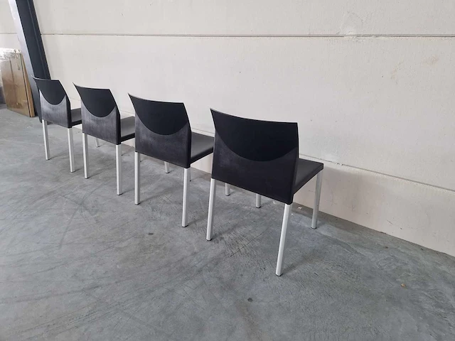 Leolux eetkamerstoel (4x) - afbeelding 6 van  7