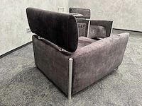 Leolux oblomov - design lounge set - nieuwe olijfgroene stoffering - afbeelding 17 van  18