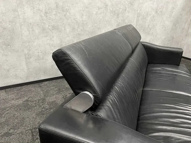 Leolux odilon - design loungeset met opklapbare hoofdsteunen - leder - afbeelding 21 van  24