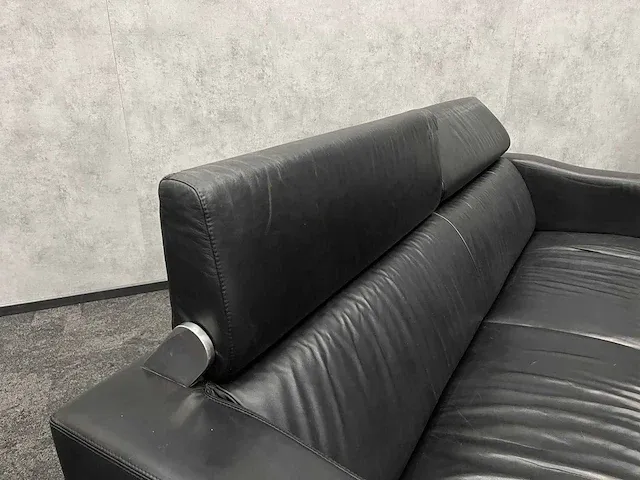 Leolux odilon - design loungeset met opklapbare hoofdsteunen - leder - afbeelding 22 van  24