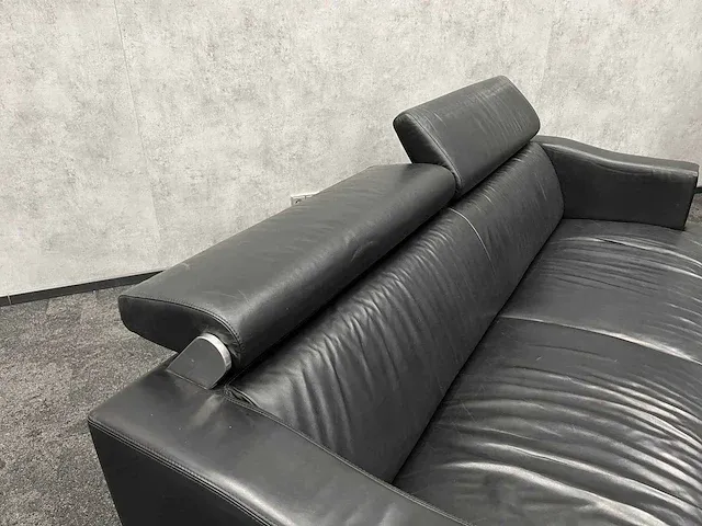 Leolux odilon - design loungeset met opklapbare hoofdsteunen - leder - afbeelding 23 van  24