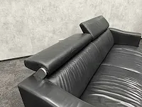 Leolux odilon - design loungeset met opklapbare hoofdsteunen - leder - afbeelding 23 van  24