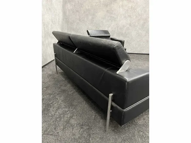 Leolux odilon - design loungeset met opklapbare hoofdsteunen - leder - afbeelding 24 van  24