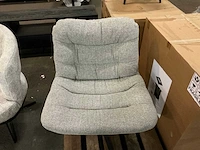 Leonard grijs draaifauteuil - afbeelding 3 van  4