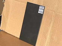 Leonardo word up ne36 zwart lappato vloertegel 30x60 cm 86,4 m² - afbeelding 2 van  4