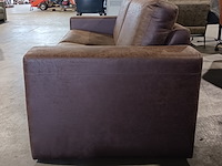 Leren 2-zitsbank, wildeboer, bruin, 2024 - afbeelding 4 van  8