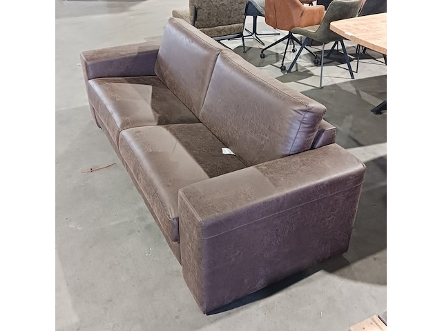 Leren 2-zitsbank, wildeboer, bruin, 2024 - afbeelding 5 van  8