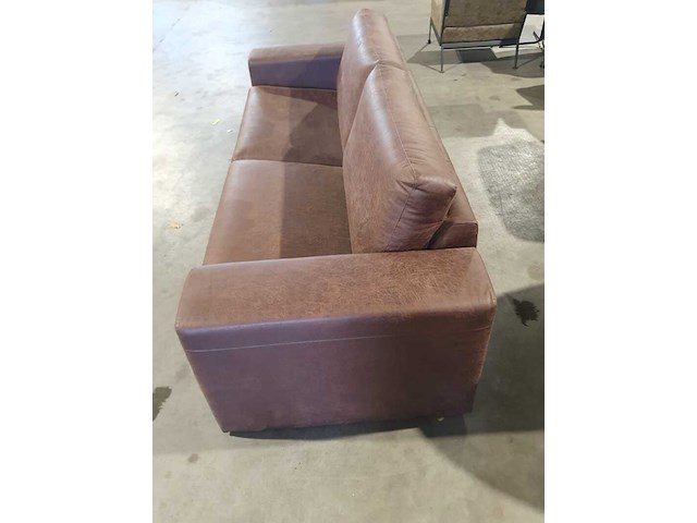 Leren 2-zitsbank, wildeboer, bruin, 2024 - afbeelding 8 van  8