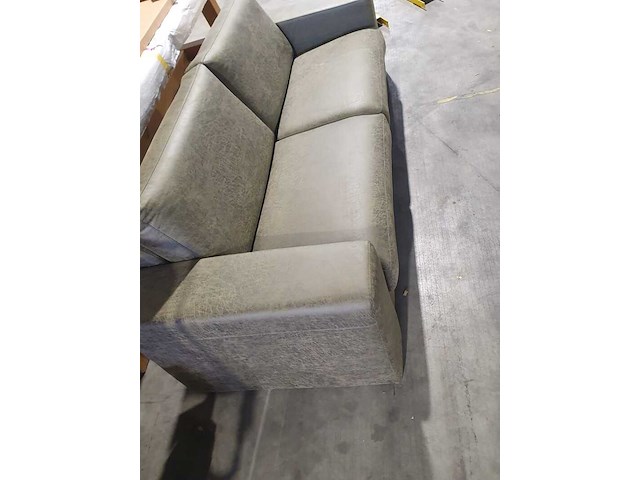 Leren 2-zitsbank, wildeboer, mosgroen, 2024 - afbeelding 7 van  8