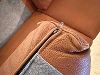 Leren bank met chaise longue - afbeelding 8 van  9