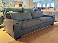 Leren design driezitsbank - afbeelding 1 van  9