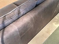 Leren design driezitsbank - afbeelding 8 van  9