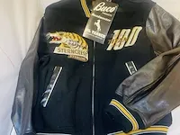 Leren jas - real mccoy x buco detroit tiger varsity jacket, bouwjaar ca. 1980 - afbeelding 1 van  6