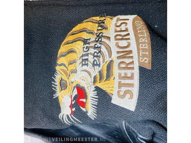 Leren jas - real mccoy x buco detroit tiger varsity jacket, bouwjaar ca. 1980 - afbeelding 5 van  6