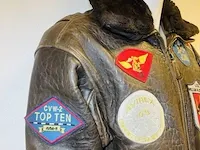 Leren jas - top gun - avirex tom cruise jas - afbeelding 4 van  8