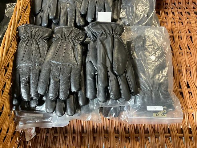 Leren motorhandschoen maten s en l (22x) - afbeelding 3 van  8