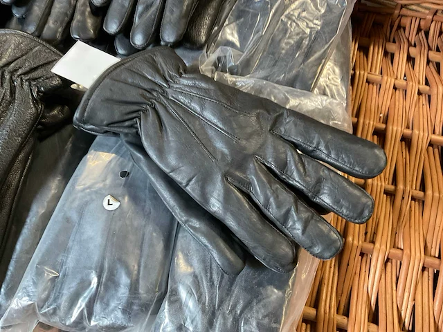Leren motorhandschoen maten s en l (22x) - afbeelding 5 van  8
