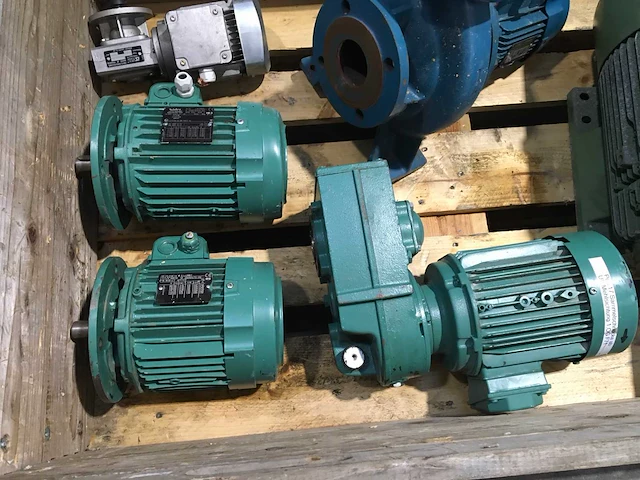 Leroy-somer diverse elektromotoren (6x) - afbeelding 2 van  5