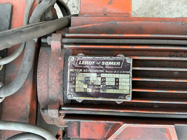 Leroy somer ls100l2 afkortcirkelzaagmachine - afbeelding 7 van  10