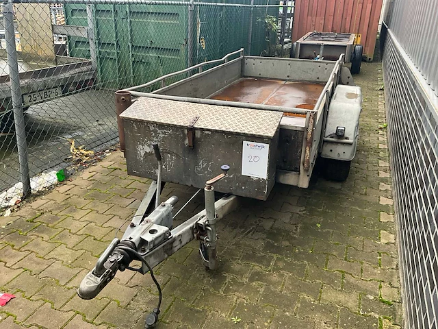Lesscher le 20 b aanhangwagen - afbeelding 1 van  13