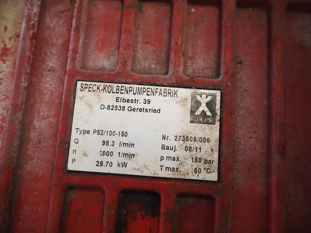 Lets b.v. / speck kolbepumpen fabrik - afbeelding 11 van  12