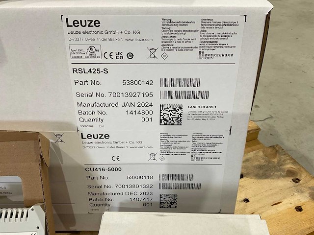 Leuze rsl 425-s veiligheidslaserscanner set - afbeelding 5 van  11