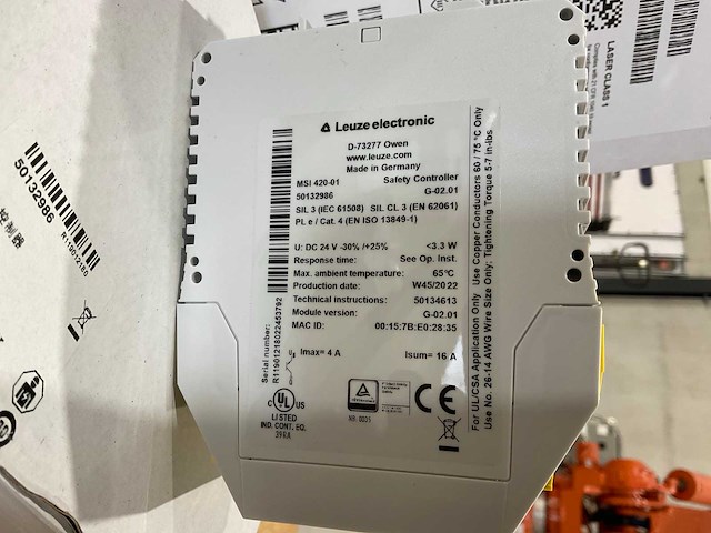 Leuze rsl 425-s veiligheidslaserscanner set - afbeelding 7 van  11