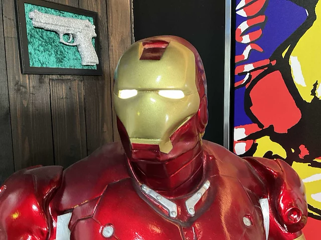 Levensgroot iron man - afbeelding 4 van  8