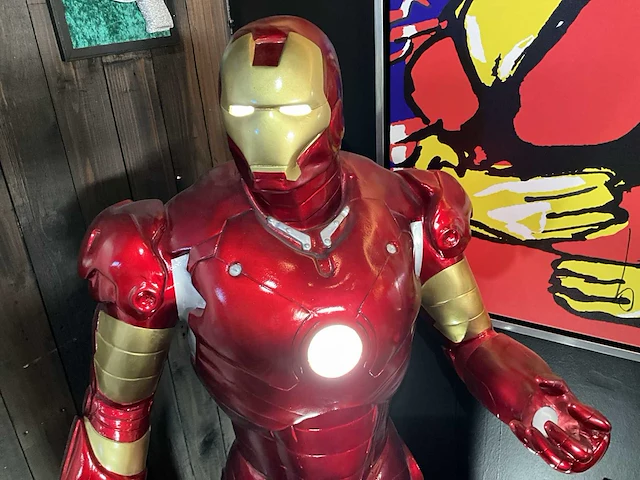 Levensgroot iron man - afbeelding 5 van  8
