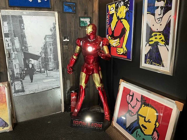 Levensgroot iron man - afbeelding 8 van  8