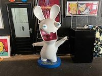Levensgroot rabbids beeld - afbeelding 1 van  10