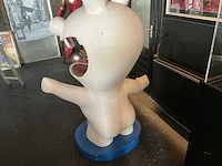 Levensgroot rabbids beeld - afbeelding 8 van  10