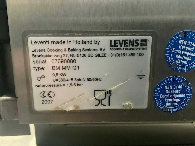 Leventi - bakermat - bakkersoven - afbeelding 3 van  11