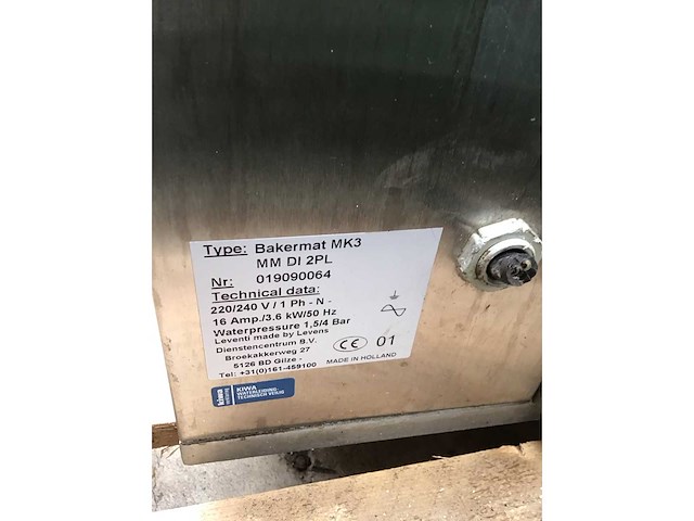 Leventi - mk3 mm di 2pl - heteluchtoven - afbeelding 6 van  6