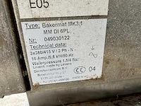 Leventi bakermat duplo mk3 di 6pl bakkerijoven - afbeelding 8 van  8