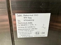 Leventi bakermat mastermind mk3 bakkerijoven - afbeelding 6 van  6
