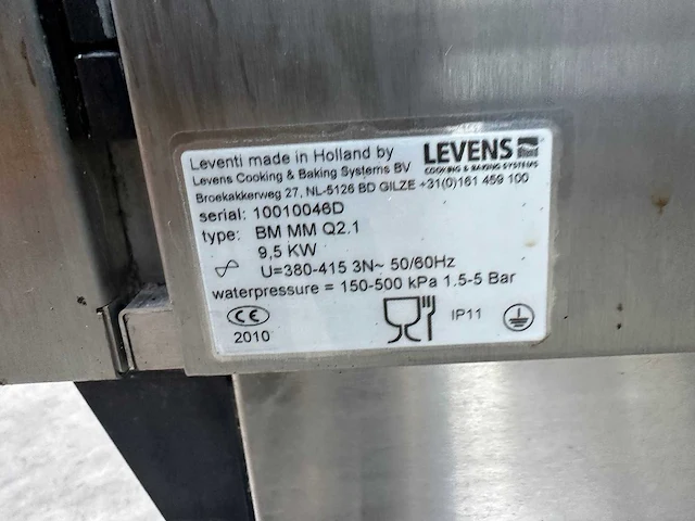 Leventi bakermat q2.1 duplo bakkerijoven - afbeelding 9 van  9